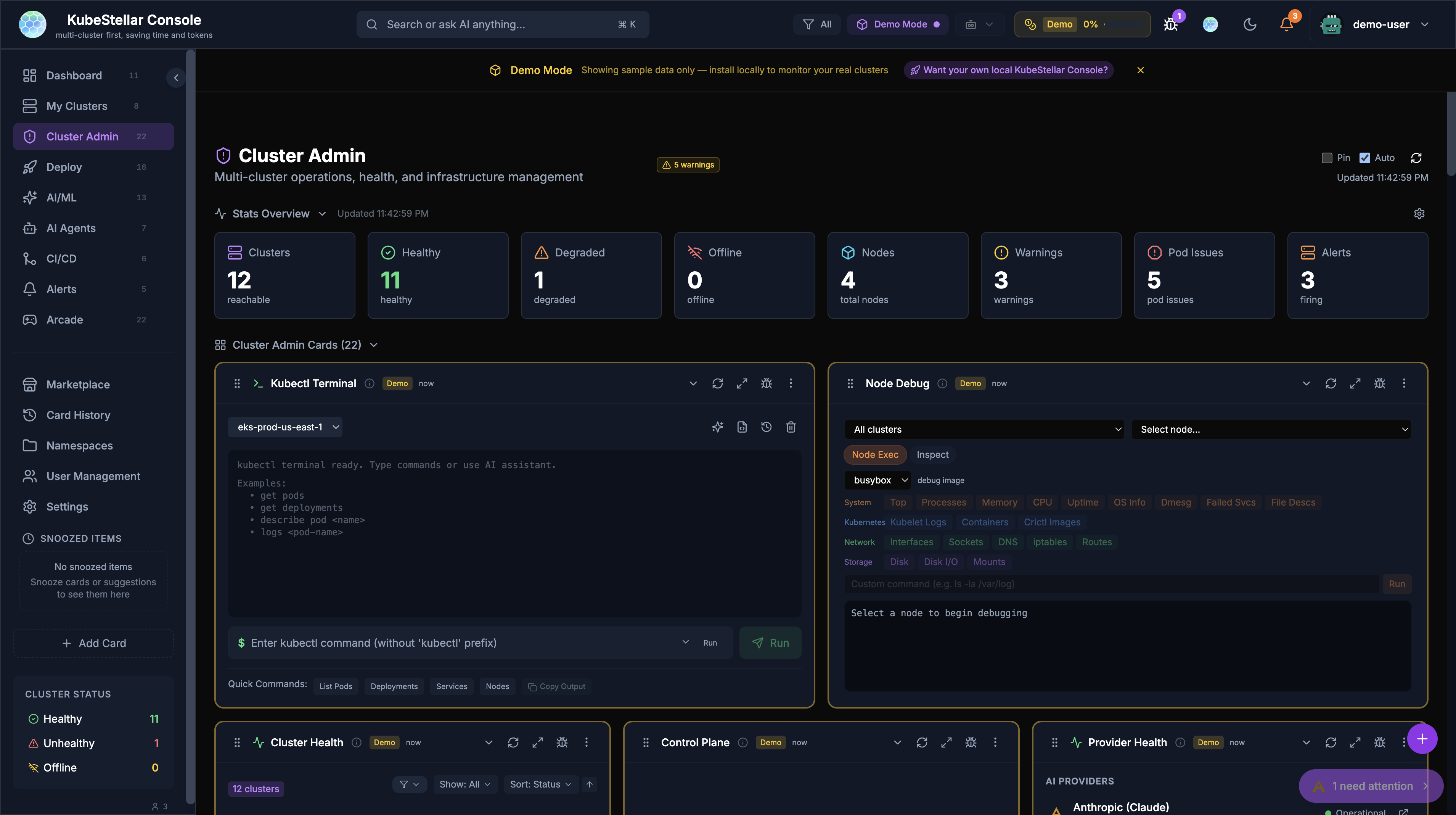 Cluster Admin