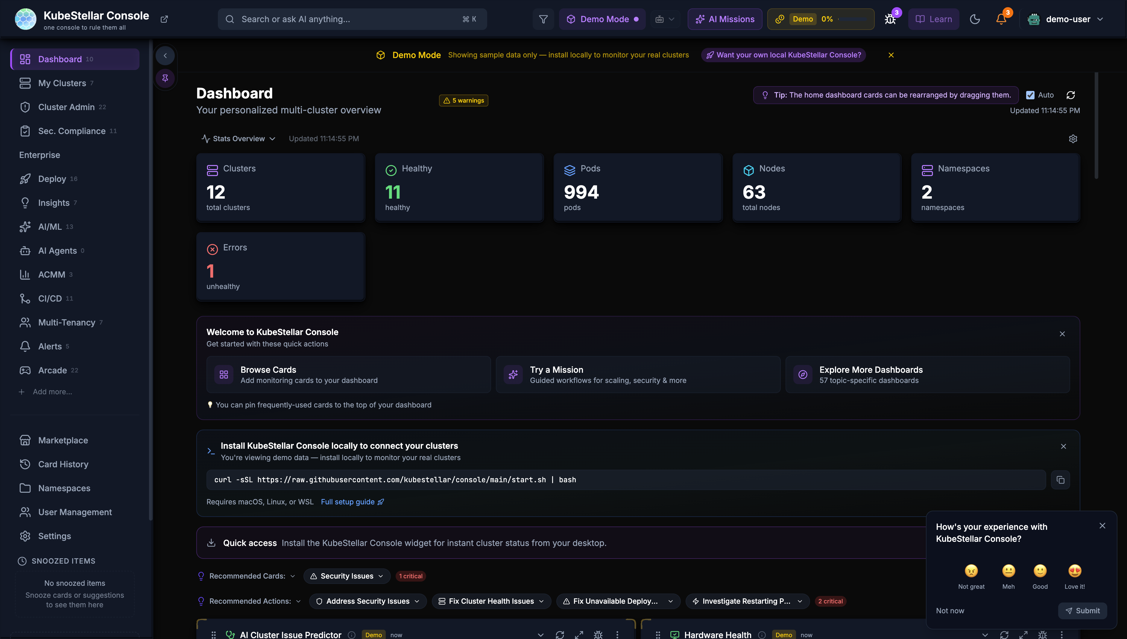 Dashboard Overview (Apr 29, 2026)